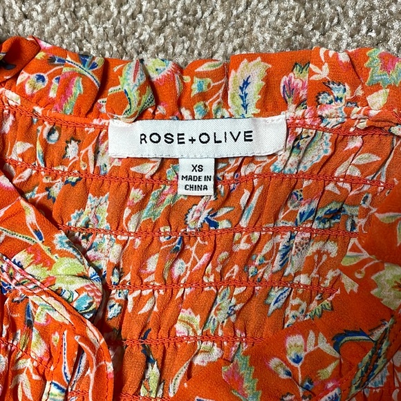 NWOT Rose & Olive Blouse - Picture 8 of 10
